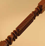 FINE REEDED TWIST SPINDLE